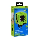 ACL AC-122 Type-C | Lightning Makaralı Kablolu 2 x Type-C Çıkışlı PD 40W GAN Şarj Adaptörü