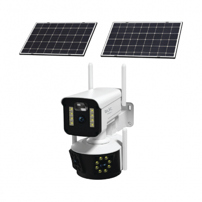 Blic BLM-93 9MP 4G Sim Kartlı Çift Güneş Panelli IP66 Güvenlik Kamerası | 12.000 mAh Batarya