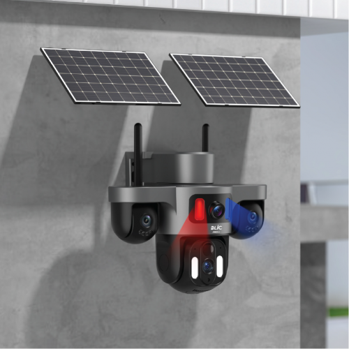 Blic BLM-95 9MP 4G Sim Kartlı Çift Güneş Panelli IP66 Güvenlik Kamerası | 12.000 mAh Batarya