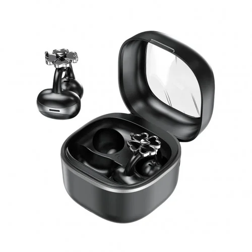ACL ACB-80 Bluetooth Çiçek Desenli Küpe Kulaklık | Aynalı
