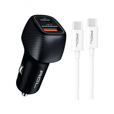 Acl Ac-92 6A 48W Type-c Pd Oto Şarj Aleti | Hızlı | Type-C Kablolu