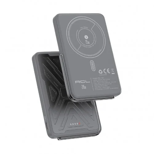 ACL PW-160 5000 20W 3A | Kablosuz Powerbank | Katlanabilir Standlı