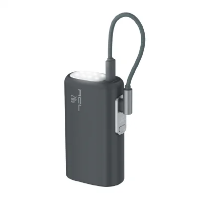 ACL PW-168 10000 mAh 20W 3A Kablolu LCD Göstergeli Powerbank | Kamp Feneri