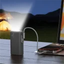 ACL PW-168 10000 mAh 20W 3A Kablolu LCD Göstergeli Powerbank | Kamp Feneri