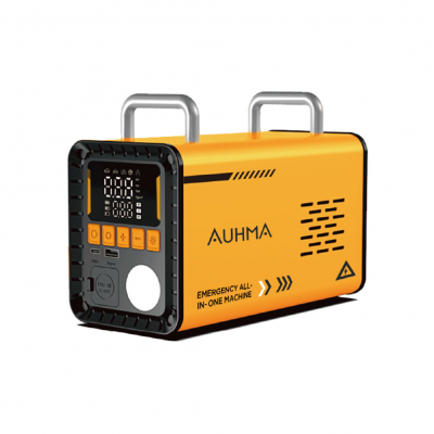 Auhma A8833 Dijital Göstergeli Hava Pompası | Akü Şarj Takviyesi | Basınçlı Süpürge | Powerbank