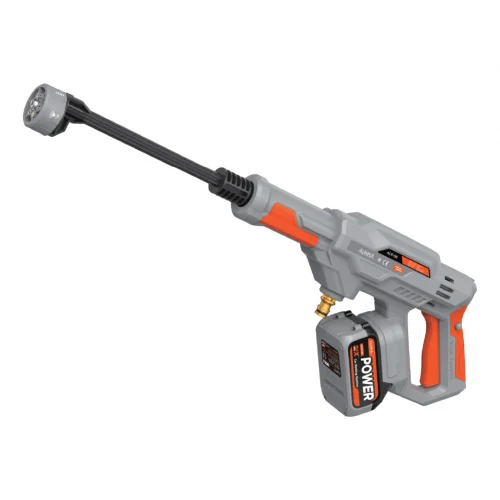 Auhma ACR-06 Şarjlı Ultra Yüksek Basınçlı 260W Köpüklü Araba Yıkama Makinesi | Çift Batarya | 435 PSI