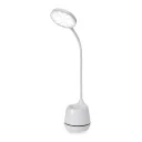 Auhma ATL-5 Dokunmatik LED Masa Lambası | Esnek Gövde | Şarj Edilebilir | 3 Ton Işık