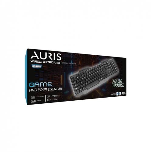 Auris MKB01 USB Kablolu Türkçe-Q Klavye