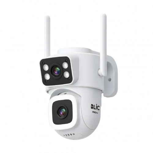 Blic BLM-112 WiFi PTZ Akıllı IP Kamera | 6MP FHD | Çift Lens | IP66 Su Geçirmez