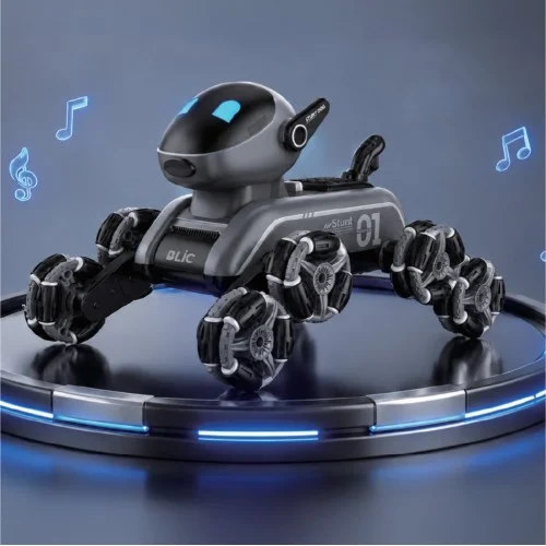 Blic BRB3 Uzaktan Kumandalı El Kontrollü Ai Robot Köpek | Işık ve Ses Efekti