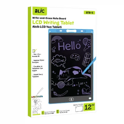 Blic BTB-5 Lcd Çizim Tableti 12''