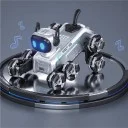 Blic BRB2 Uzaktan Kumandalı El Kontrollü Ai Robot Köpek | Sis Efektli | Sesli Komut