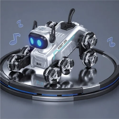 Blic BRB2 Uzaktan Kumandalı El Kontrollü Ai Robot Köpek | Sis Efektli | Sesli Komut