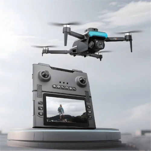 Blic A50 HD Kameralı FPV Drone | Ekranlı Kontrol Paneli | Engel Algılama | Katlanabilir Tasarım | 30M Kontrol Mesafesi