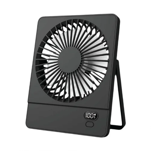 Blic Bwfn21 Şarjlı 4 Kademeli LCD Göstergeli Standlı Masaüstü Fan | 400mAh | 10.000 Rpm