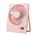 Blic Bwfn21 Şarjlı 4 Kademeli LCD Göstergeli Standlı Masaüstü Fan | 400mAh | 10.000 Rpm