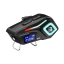 Blic B08 Kask Kulaklığı Intercom Sistemi | 2 Eşleşmeli | LCD Göstergeli | FM Radyolu | IP65 Su ve Toz Geçirmez