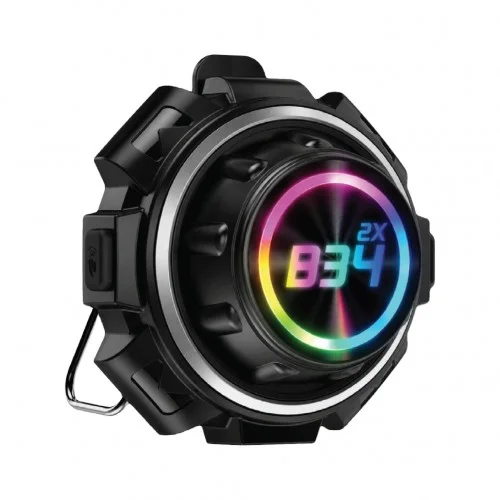 Blic B34 2X Kask Kulaklığı Intercom Sistemi | 2 Eşleşmeli | RGB Işık | IP65 Su ve Toz Geçirmez