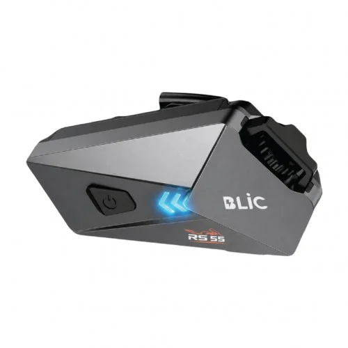 Blic RS55 Kask Kulaklığı Intercom Sistemi | IP65 Suya Dayanıklılık | 25 Saat Konuşma | Ai Desteği