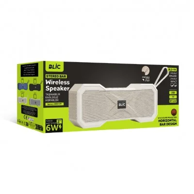 Blic BLS-94 Stereo 6W Yatay Bluetooth Speaker 2"