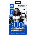 Cepox Iphone 17 Pro Max Zırhlı Dayanıklı Kenarlıksız Kavisli Anti Statik Kırılmaz Cam | 300cc