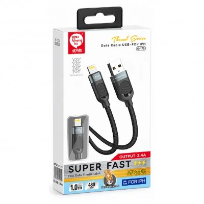 CEPOX K-179 | Usb to Lightning 2.4A Hızlı Data | Şarj Kablosu