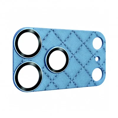 Amigo.ga Iphone 18 Pro Max Kamera Çevresini Tam Kaplayan Deri Safir Kamera Lensi