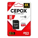 Cepox Core 16GB Hafıza Kartı | Class 10