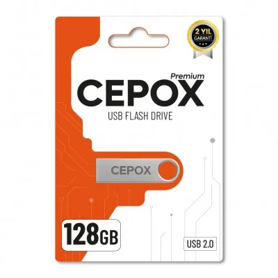 Cepox 128GB Flash Bellek | USB 2.0