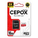 Cepox Premium 16GB Hafıza Kartı | U3 V30