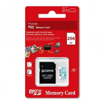 Cepox Premium 256GB Hafıza Kartı 3.0 | U3 V30
