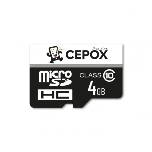 Cepox Premium 4GB Hafıza Kartı | Class 10