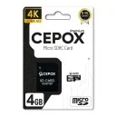 Cepox Premium 4GB Hafıza Kartı | Class 10