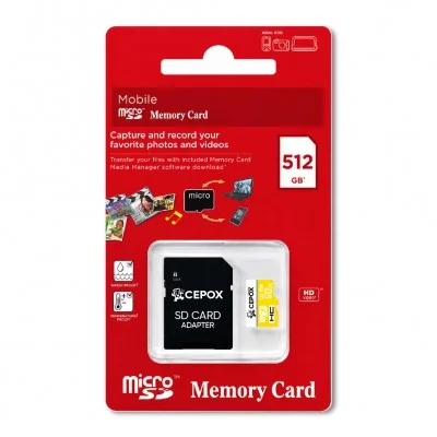 Cepox Premium 512GB Hafıza Kartı 3.0 | U3 V30