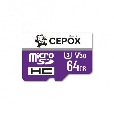 Cepox Premium 64GB Hafıza Kartı 3.0 | U3 V30