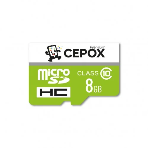 Cepox Premium 8GB Hafıza Kartı | Class 10