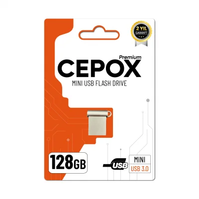Cepox 128GB Mini Flash Bellek | USB 3.0