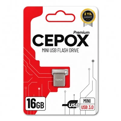 Cepox 16GB Mini Flash Bellek | USB 3.0