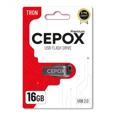 Cepox Tron 16GB Flash Bellek | USB 2.0