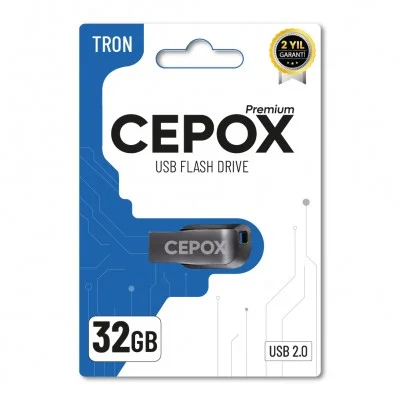 Cepox Tron 32GB Flash Bellek | USB 2.0
