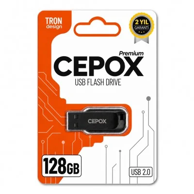 Cepox Tron 128GB Flash Bellek | USB 2.0