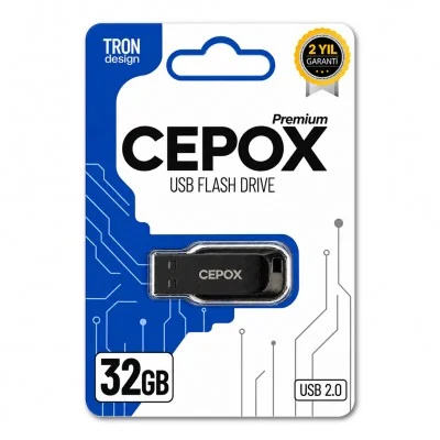 Cepox Tron 32GB Flash Bellek | USB 2.0