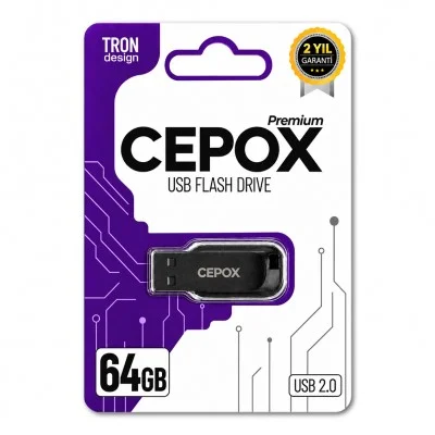Cepox Tron 64GB Flash Bellek | USB 2.0
