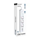 Fulltech FTR16 Termal Akım Korumalı 3lü Priz | 2x Usb 1x Type-C