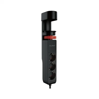 Fulltech FTR19 Termal Akım Korumalı 3lü Priz | 2x Usb 1x Type-C