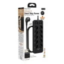Fulltech FTR-14 Termal Akım Korumalı Priz | 10xPriz 3xUSB 1xPD | 2m Kablo