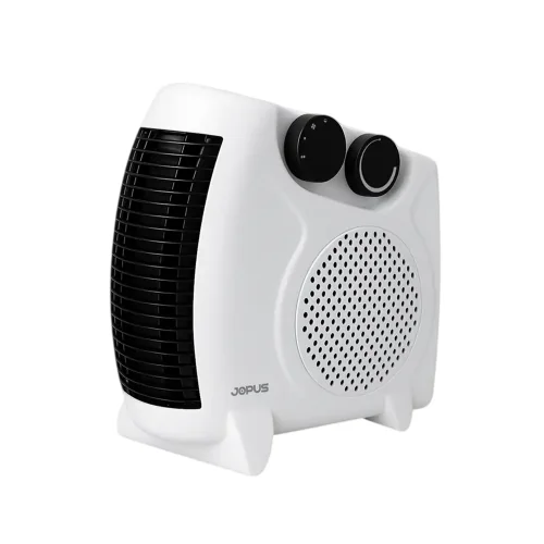 Jopus 2000W Elektrikli Fanlı Yatay ve Dikey Isıtıcı | Termostatlı | 3 Kademe | 25 m² Alan Kapasitesi