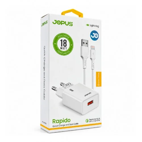 Jopus Rapido 18W İphone Şarj Aleti | 3.0