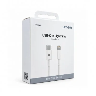 Simex SPK15 20W Type-C to Lightning Şarj Kablosu