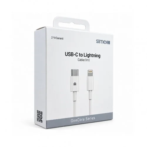 Simex SPK15 20W Type-C to Lightning Şarj Kablosu